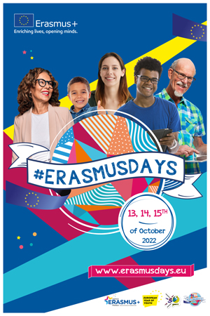 Erasmusdays Poster 2022 300x450px