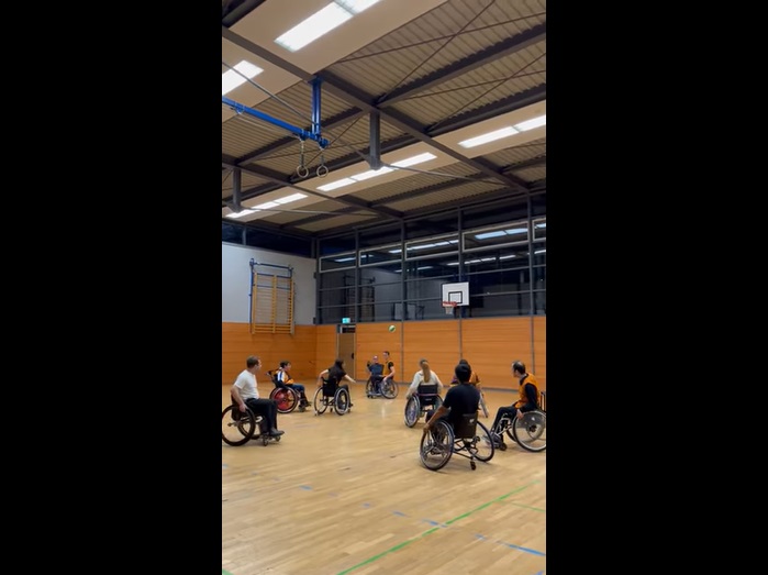 Rollstuhl-handball Youtube Video Vorschaubild