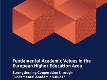 Cover of the broschure Fundamental Academic Values